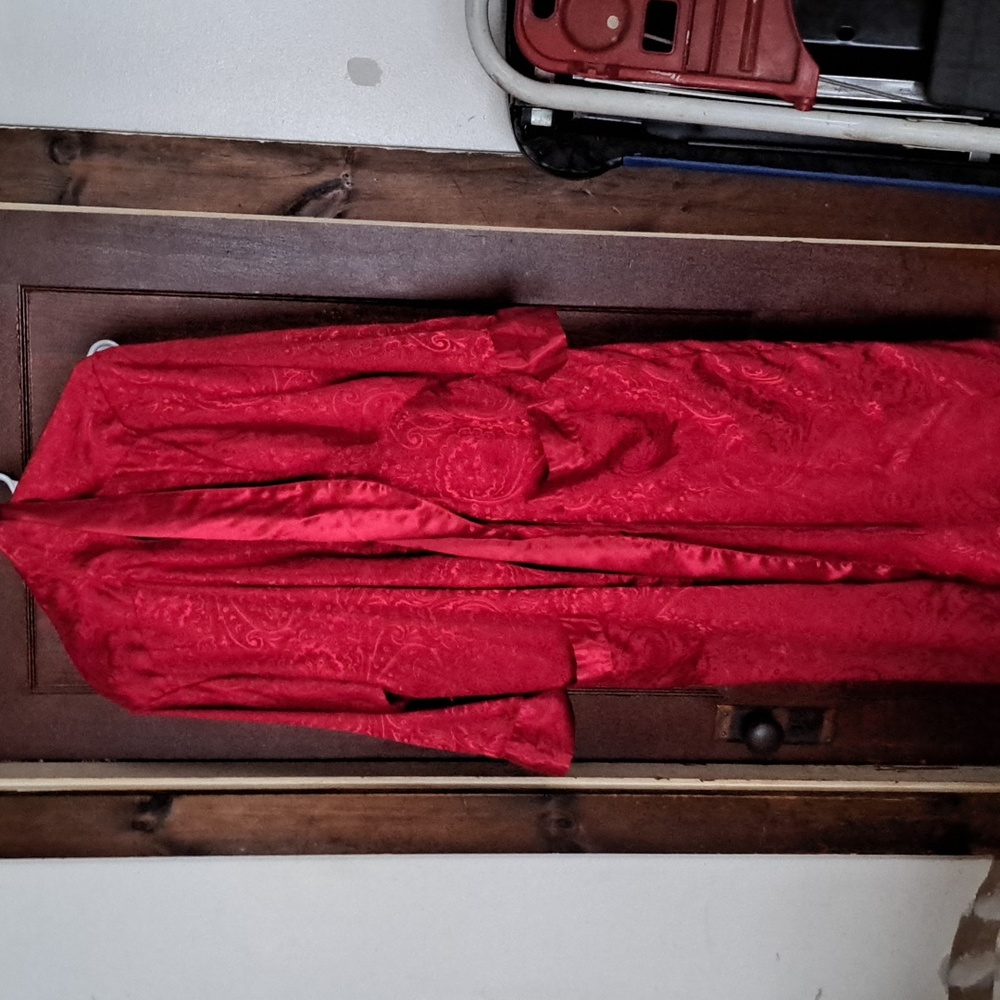 Victoria's Secret Vibrant Red Robe